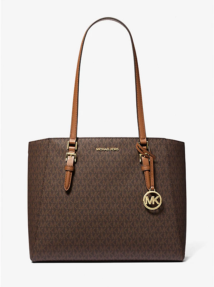 Bolso tote Charlotte grande 3 en 1 con logotipo