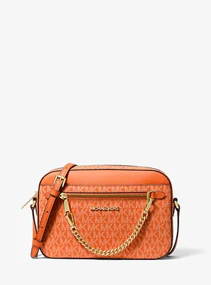 Jet Set Large Logo Crossbody Bag