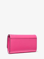 Jet Set Large Leather Crossbody Bag