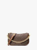 Carmela Small Signature Logo Convertible Crossbody Bag