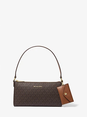 Vincent Medium Signature Logo Pochette With Card Case