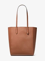 Vincent Large Saffiano Leather Tote Bag With Card Case