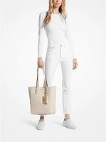 Vincent Large Signature Logo Tote Bag With Coin Pouch