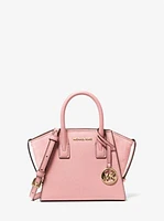 Avril Extra-Small Leather and Suede Satchel