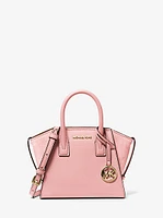 Avril Extra-Small Leather and Suede Satchel