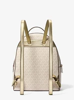 Sheila Medium Two-Tone Signature Logo Backpack