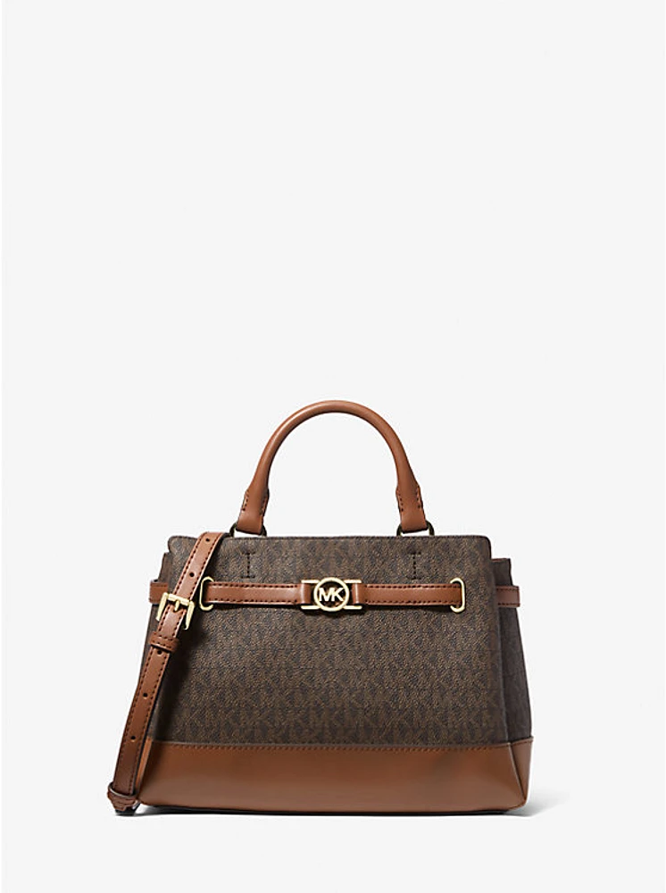 Reed Small Signature Logo Satchel