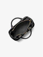 Reed Small Pebbled Leather Satchel