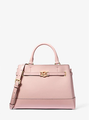 Reed Large Pebbled Leather Satchel