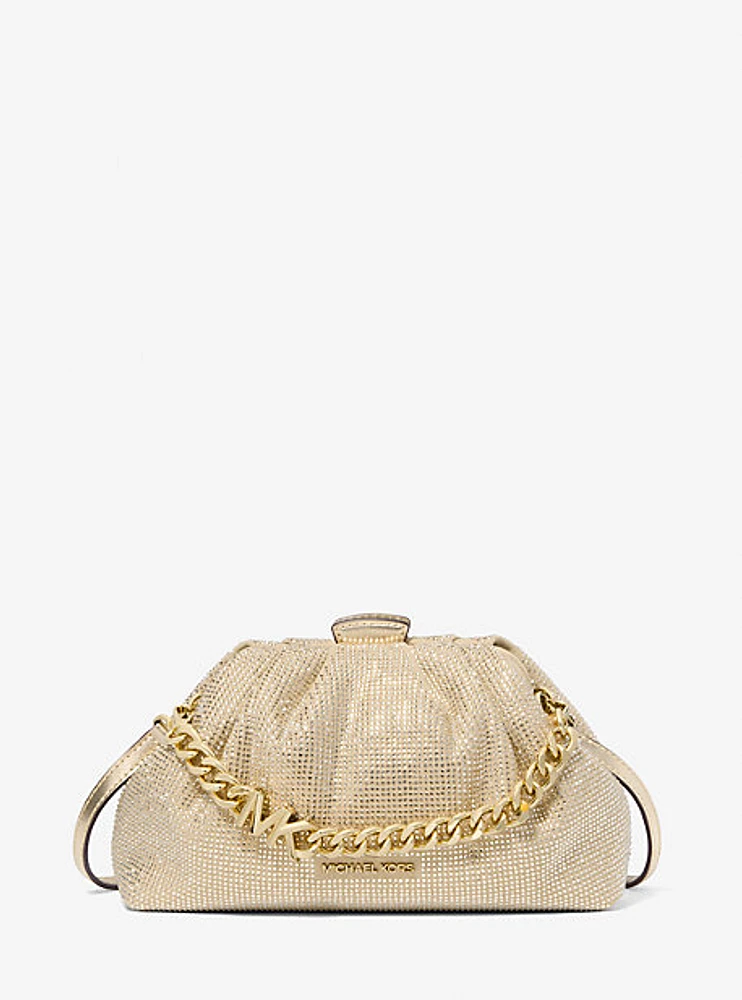 Nola Small Embellished Metallic Crossbody Bag