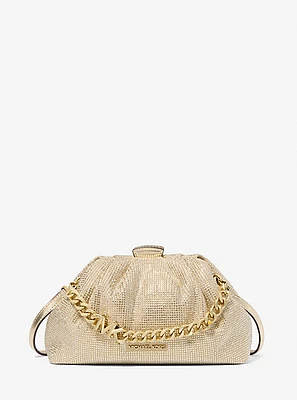 Nola Small Embellished Metallic Crossbody Bag