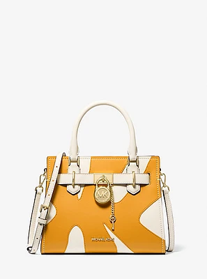 Hamilton Small Two-Tone Satchel