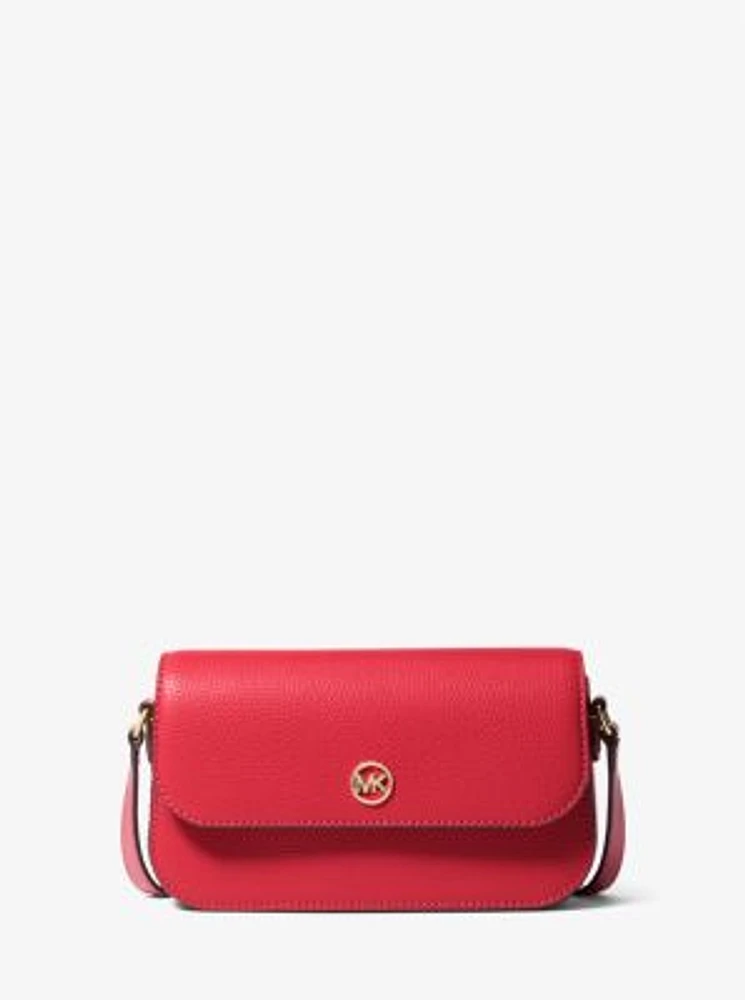 Jet Set Travel Small Pebbled Leather Crossbody Bag