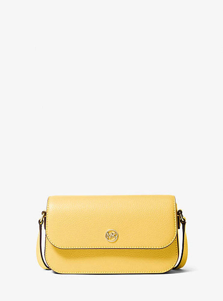 Jet Set Travel Small Pebbled Leather Crossbody Bag