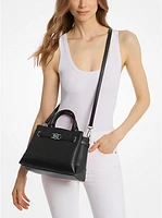 Reed Small Pebbled Leather Satchel