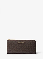 Jet Set Travel Large Logo Quarter-Zip Wallet