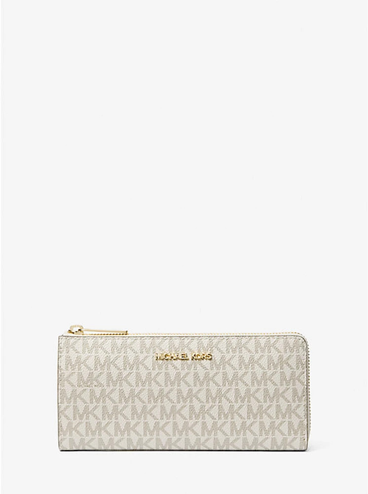 Jet Set Travel Large Logo Quarter-Zip Wallet