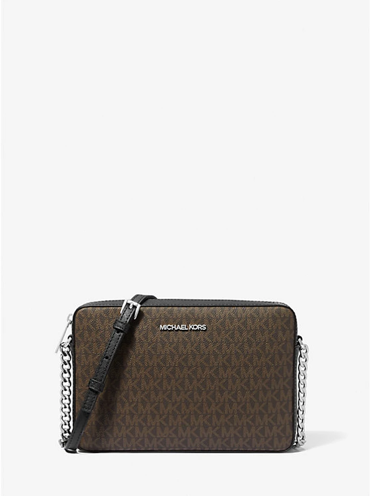 Jet Set Large Logo Crossbody Bag