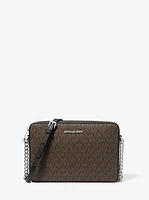 Jet Set Large Logo Crossbody Bag