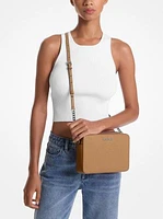 Jet Set Large Saffiano Leather Crossbody Bag