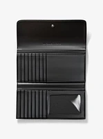 Jet Set Large Signature Logo Tri-Fold Wallet