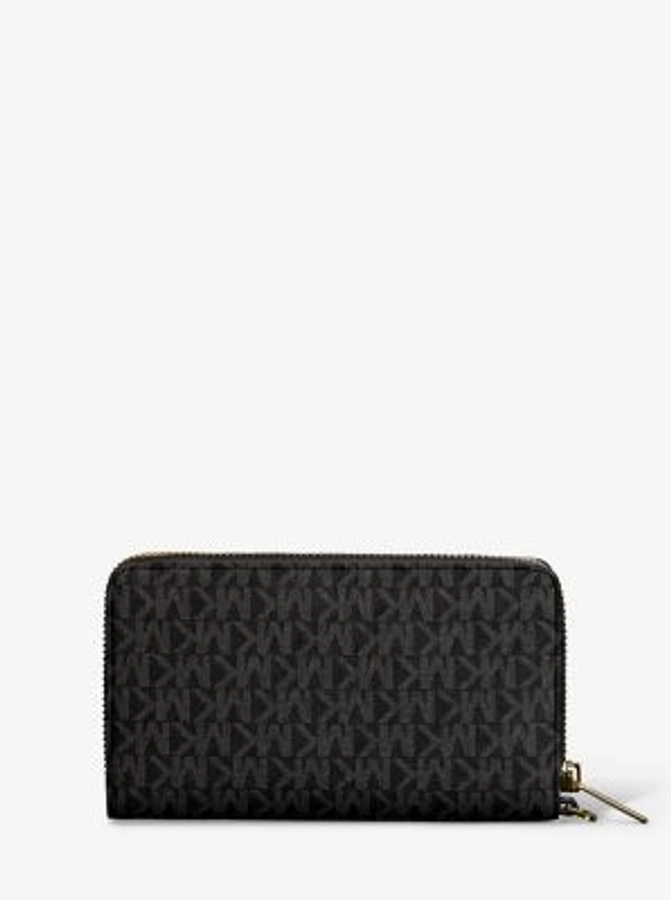 Jet Set Large Signature Logo Smartphone Wallet