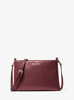 Trisha Medium Pebbled Leather Crossbody Bag