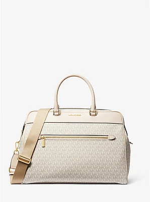 Bolso de fin semana grande con logotipo
