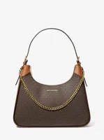 Wilma Large Signature Logo Shoulder Bag