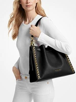 Mina Large Chain Shoulder Bag