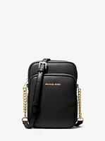 Jet Set Travel Medium Pebbled Leather Crossbody Bag