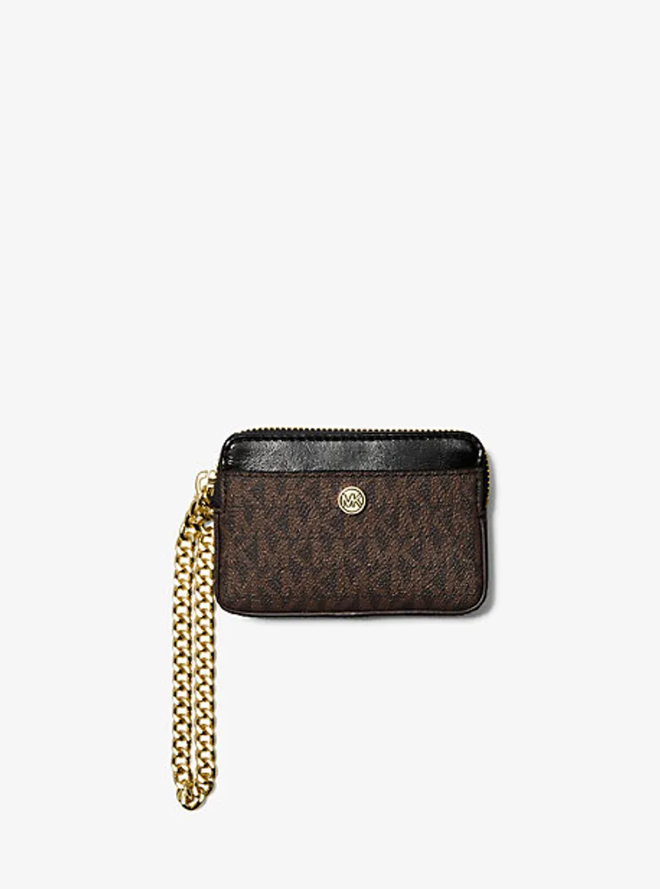 Medium Signature Logo Chain Card Case