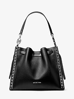 Mina Large Chain Shoulder Bag