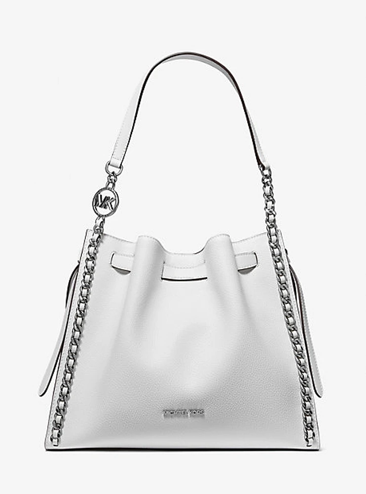 Mina Large Chain Shoulder Bag