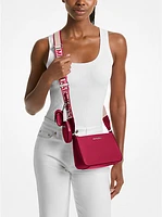 Jet Set Small Saffiano Leather Crossbody Bag with Case for Apple Airpods Pro®