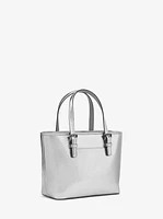 Jet Set Travel Extra-Small Metallic Top-Zip Tote Bag