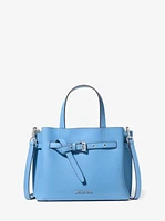 Emilia Small Pebbled Leather Satchel