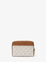 Jet Set Travel Medium Logo Zip-Around Card Case