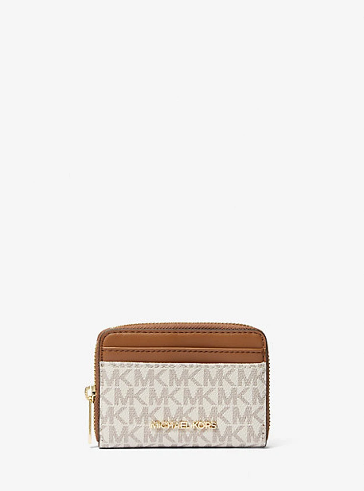 Jet Set Travel Medium Logo Zip-Around Card Case