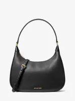 Cora Large Pebbled Leather Shoulder Bag