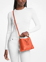 Mercer Small Pebbled Leather Bucket Bag