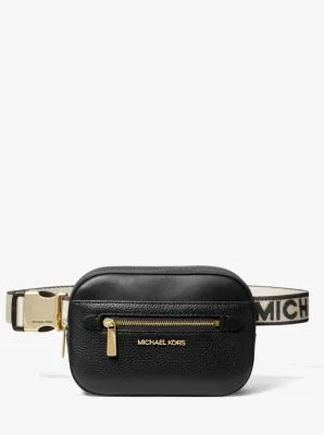 Jet Set Small Pebbled Leather Belt Bag