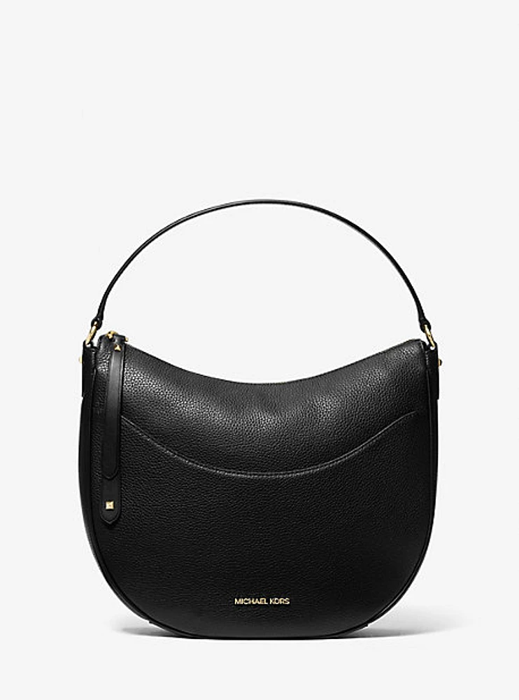 Dover Large Leather Shoulder Bag