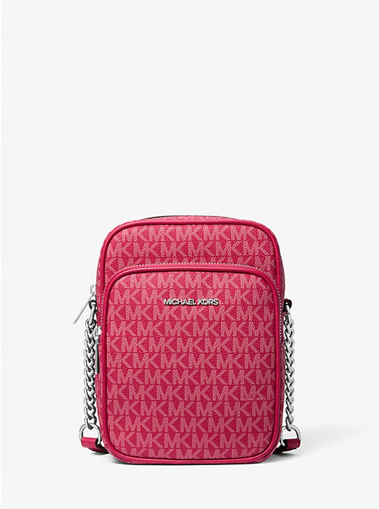 Jet Set Travel Medium Signature Logo Crossbody Bag