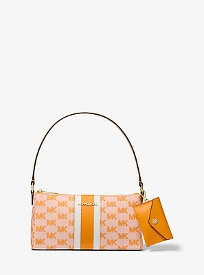 Vincent Medium Logo Jacquard Pochette with Card Case