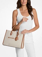 Mirella Medium Signature Logo Tote Bag