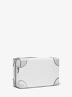 Jeanie Small Embellished Signature Logo Crossbody Bag