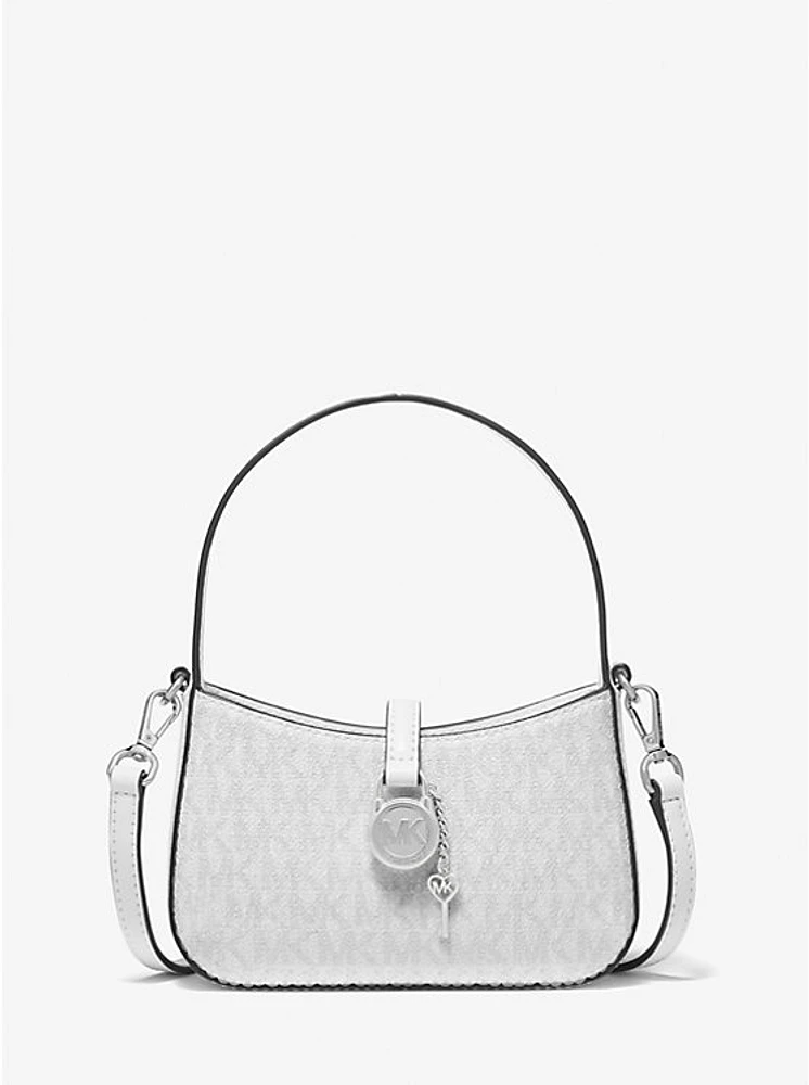 Lyra Extra-Small Signature Logo Crossbody Bag