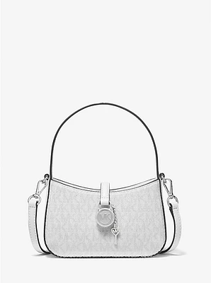 Lyra Extra-Small Signature Logo Crossbody Bag