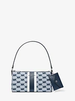 Vincent logo jacquard Pochette